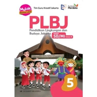 Buku PLBJ Kelas 1,2,3,4,5,6 untuk SD/MI Kurikulum Merdeka - Erlangga PLBJ 5 Bekas