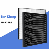 HEPA Filter and Charcoal Filter for Sharp FP-J31RB Air Purifier