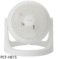 送樂點1%等同99折★IRIS【PCF-HE15】白色空氣循環扇4坪電風扇