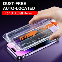 FOR XIAOMI 14 13 12t 10 9 9t 10t 11i Pro Lite CC9 FOCO3 X3 T Temperin Glass Screen Protector Easy Install Auto-Dust Removal Kit
