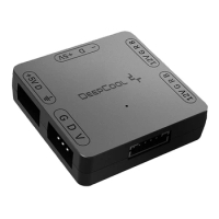DEEPCOOL RGB Convertor 5V to 12V RGB Transfer Hub SATA Interface Magnet Installation for RGB 3PIN M/B ASUS Gigabyte