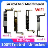 A1432 A1489 A1599 A1538 Original Unlocked for IPad MiNi 1 2 3 4 Motherboard Original Unlocked Main Logic Board Clean ICloud IOS