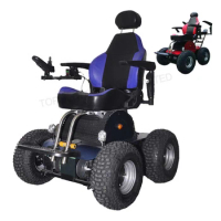 All Terrain 4 Wheels Electric Wheelchair Medicare Approved Mobility Scooters Country Cross Power Chair