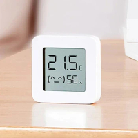 Tuya WiFi Smart Temperature Humidity Sensor LCD Screen Digital Thermometer APP Smart Life Work With Alexa Google Home Assistant