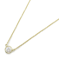 【二手名牌BRAND OFF】Tiffany＆Co 蒂芬妮 18K 黃金 鑽石 By the Yard 項鍊