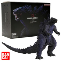 BANDAI S.H.MonsterArts GODZILLA King of Monsters 2019 Night Color TAMASHII NATIONS PVC 160mm Action Figure Collect Model Toys