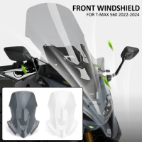 For Yamaha T-Max 560 Tmax 560 T-max560 2022 2023 2024 Motorcycle Windshield Wind Screen Shield Deflector Protector Windscreen