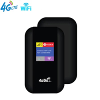 4G WiFi Router 150Mbps Portable 4G LTE Wireless Router with SIM Card Slot Pocket MiFi Modem 3800mAh Outdoor Mobile WiFi Hotspot