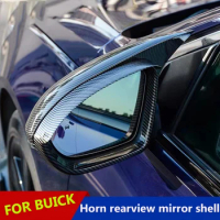 High quality For Buick Regal 2017-2021 Car Side Horn Rearview Mirror Cover Trim Cap Shell Decor Sticker Accessories