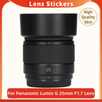 For Panasonic Lumix G 25mm F1.7 Anti-Scratch Camera Lens Sticker Coat Wrap Protective Film Body Protector Skin Cover