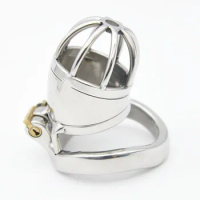 CB6000S Arc Card Ring Male Chastity Cage Metal Cock Sleeve Penis Cage Lock Cockring Metal Chastity Device Cbt Sex Toys For Men