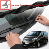 For Nissan NV200 2016-2020 DIY Car Seal Strip Windshied Spoiler Filler Protect Edge Weatherstrip Strips Sticker Car Accessories
