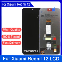 6.79'' Original For Xiaomi Redmi 12 LCD 23053RN02A Display Touch Screen Panel Digitizer For Redmi12 Display Replacement