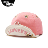 【MLB】童裝 可調式棒球帽 童帽 Mega Bear系列 紐約洋基隊(7AWRC023N-50PCD)