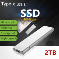 Authentic External Hard Drive SSD Mobile Hard Drive M.2 HD Externo SSD 1TB 2TB 4TB USB3.0 Solid State Drive Storage USB 3.1