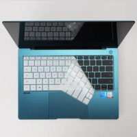 For Huawei Matebook 13s / 14s / 16s / Matebook X Pro 2022 Notebook Laptop Clear Tpu Silicone Keyboard Cover Skin Protector