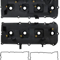 13264-ZE00A Valve Cover Set with Gasket Oil Cap Bolts Fit for 2004-2016 Nissan Titan Pathfinder Armada NV2500 Infiniti QX56