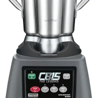 Commercial CB15 Ultra Heavy Duty 3.75 HP Blender, Electric Touchpad Controls with Stainless Steel 1 Gallon Container, 120V, 5-1