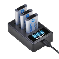 DuraPro 1860mAH NP-BX1 NP BX1 NPBX1 Battery+LED 3 Slots Charger For Sony FDR x3000 HDR as300 DSC rx100 iii zv-1 DSC RX1 RX100iii