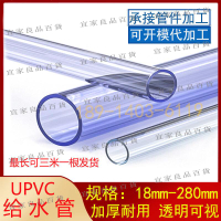 【宜家良品百貨】限時特惠開發票pvc透明管 透明upvc水管 透明給水管 透明硬管 塑料 透明管
