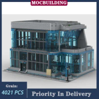 MOC City Building Tower Base Arsenal Modular Building Block Assembly Street View Collection Toy Gifts
