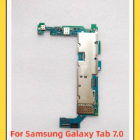 Working Well Unlocked With Chips Mainboard Global firmware Motherboard WiFi &amp; 3G For Samsung Galaxy Tab 7.0 Plus P6200 mainboard