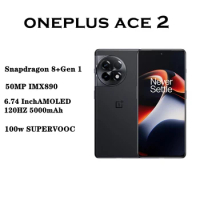 Global ROM OnePlus Ace 2(11 R) 5G Smartphone 12GB/16GB Snapdragon 8 + Gen 1 SUPERVOOC 100W Charge 120Hz Screen 50MP Camera 11R