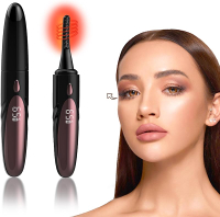 Heated Eyelash Curlers - Electric Eyelash Curler for Makeup Tools USB Rechargeable Fast Heat up With