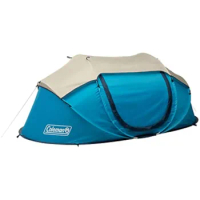 Coleman Up Camping Tent with Instant Setup, 2/4 Person Tent Sets Up in 10 Seconds, Includes Pre-Assembled Poles
