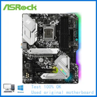 For ASRock Z390 Steel Legend Computer Motherboard LGA 1151 DDR4 Z390 Desktop Mainboard Used Core i5 9600K i7 9700K Cpus