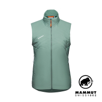 【Mammut 長毛象】Rime Light IN Flex Vest W 輕量機能化纖立領背心 玉石綠/深玉石綠 女款 #1013-02180