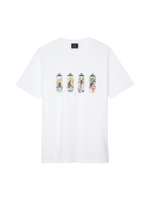 เสื้อยืดผู้ชาย รุ่น M2R-011R-PP5080-01 สี White