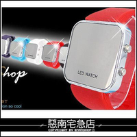 惡南宅急店【0121F】日韓系春夏潮流『LED矽膠中性錶款』可當情侶對錶.單款區
