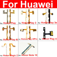 Power Volume Button Flex Cable For Huawei Honor Play 3 3e 4T Pro Note 10 Magic 2 Side Key Buttons Flex Ribbon Cable Replacement