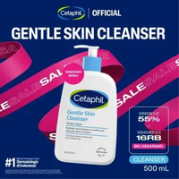 Cetaphil Gentle Skin Cleanser 473ml dengan Niacinamide, Glycerin dan Panthenol Sabun Pembersih Muka