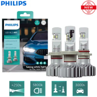 Philips H7 LED Pro7000 H1 H4 H8 H11 H16 HB3 HB4 HIR2 Car Headlight 9005 9006 9012 Auto Lamps 5800K White +250% Bright Original