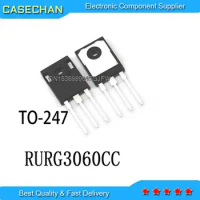 10PCS New and Original RURG3060C RHRG3060C RURG3060 3060 TO-247 30A 600V Fast Recovery Rectifier Diode RURG3060CC