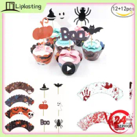 Cake Insert Horror Party Essentials Insert Card Halloween Trend Party Decoration Striking Bloody Hands Cake Topper Bloody Hand