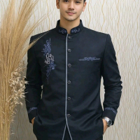 Jasko Tasik Mjd Terbaru Bordir Koko Muslim Baju Pria Panjang