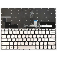 New For Lenovo Yoga C930-13 C930-13IKB Glass Yoga 7 Pro-13IKB Yoga 7 Pro Laptop Keyboard US Silver With Backlit