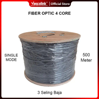 Kabel Drop Wire Optik / DW FO FTTH 4 core /500M