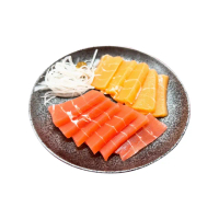 【樂活e棧】素食家常菜 鴻福雙喜 生魚片 220gx2包/盒-全素(調理包 拜拜 年菜 中元 清明 蔬食)