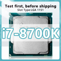 Core i7-8700K CPU 14nm 6 Cores 12 Thread 3.7GHz 12MB 95W 8thGeneration Processors LGA1151 i7 8700K FOR Z390 Motherboard