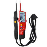 UNI-T UT18D voltage and continuity tester-waterproof voltage detector RCD test phase rotation test with flash auto range