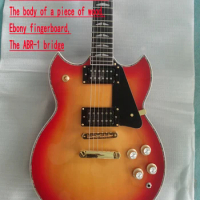 Yamaha electric guitar. SG2000 , a piece of wood neck, a piece of wood body, ebony fingerboard,ABR-1 bridge, color binding