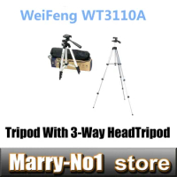 WT3110A , Tripod With 3-Way HeadTripod for Nikon D7000 D80 D90 D3100 DSLR Sony NEX-5N Canon 650D 60D 600D WT-3110A