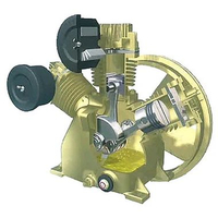 Head Only Kompresor Hitachi Bebicon Oil Free 5 HP