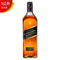 黑牌威士忌 Black Label Whisky 1000ML *不連盒