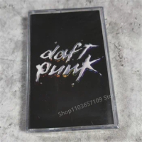 Classic Daft Punk Music Tapes Discovery Album Cassette Cosplay Soundtracks Box Car Walkman Recorder Tape Party Music Collection