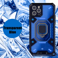 Anti Shock Coque For iPhone 13 12 11 Pro XR XS Max X Transparent Shockproof Magnet Case Cover For Apple iPhone 11 12 13 Pro Max